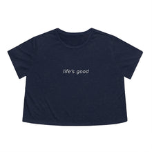 Load image into Gallery viewer, "Life's Good" Midriff Top