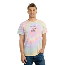 Load image into Gallery viewer, &quot;CENIZA&quot; font Tie-Dye Tee
